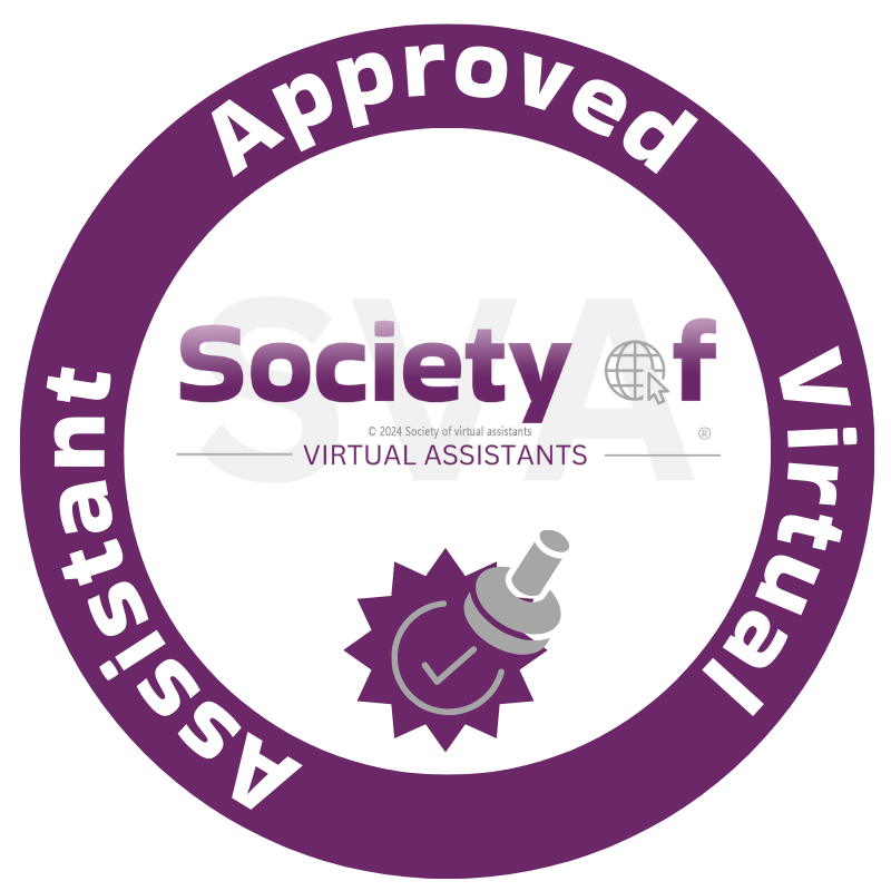 Approved Virtual Assistant by Society of Virtual Assistants