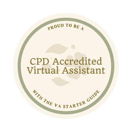 CPD Accredited Virtual Assistant